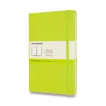 Zápisník Moleskine - tvrdé desky, L, čistý - limetka