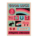 Galison Puzzle Přání Hodně štěstí 60 dílků