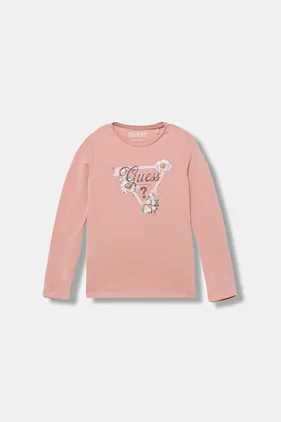 Dětské tričko s dlouhým rukávem Guess
