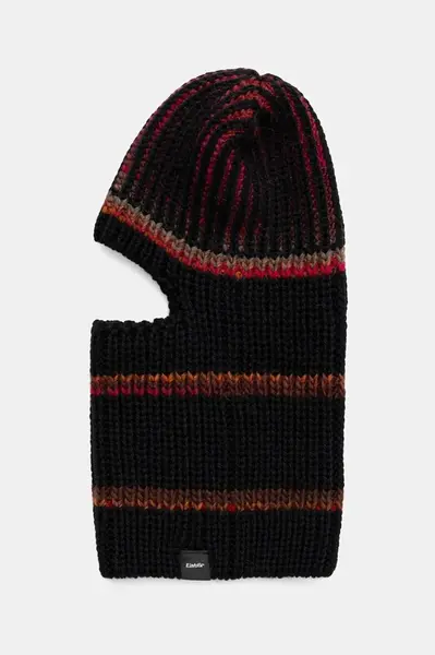 Kukla s přídavkem vlny Eisbar Catalava MÜ černá barva, E31029