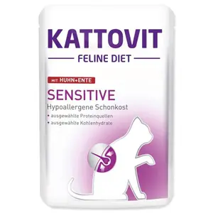 Kapsička Kattovit sensitive kachna 85g