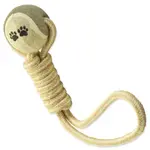 Hračka Dog Fantasy přetahovadlo Juta tenisák házecí 34cm