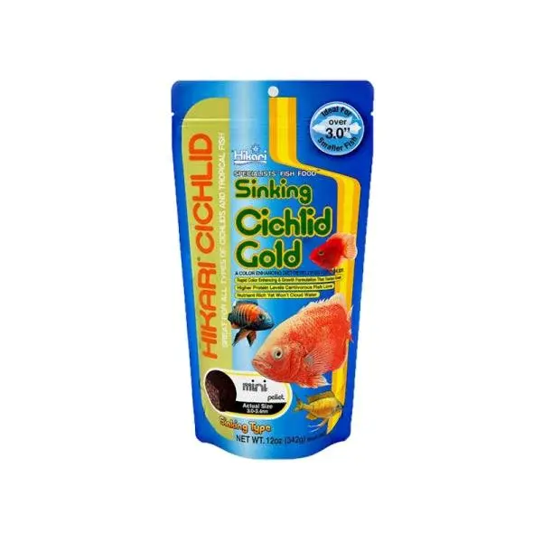 HIKARI Krmivo Cichlid Gold Sinking Mini 342 g