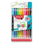 Liner Maped Graph´Peps Deco - sada 10 barev