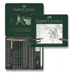 Grafitová tužka Faber-Castell Pitt Graphite - sada 19 kusů