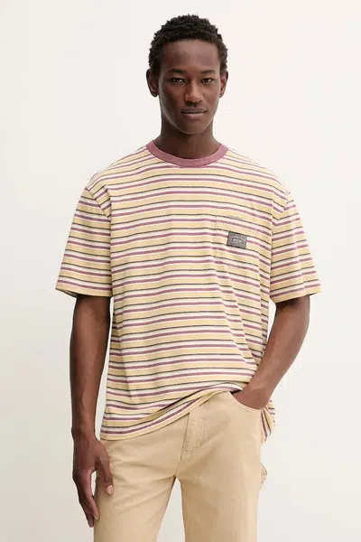 Bavlněné tričko Guess Originals žlutá barva, M5BI18 K8FQ4
