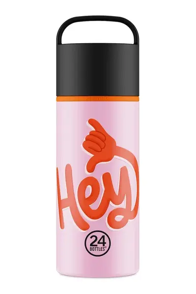 Termoláhev 24bottles Spin 730ml Blue růžová barva, Spin.730.Hey