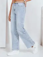 Dámské rovné džíny s vysokým pasem