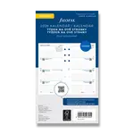 Filofax - náplň osobní - kalendář 2026, týden na 2 stránky, linkovaný, ČJ + SJ