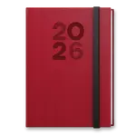Denní diář Baloušek Vigo 2026  - A5, červený