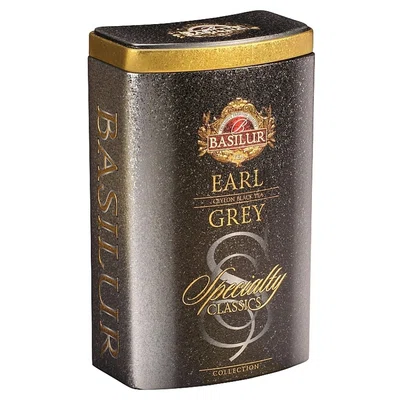 BASILUR Specialty Earl Grey černý čaj v plechové dóze 100 g