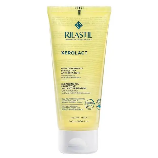 RILASTIL Xerolact Čisticí olej na obličej a tělo 200 ml