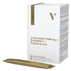 CLINICAL Collagen 10 000 mg + vitamín C + selen & Q10 30 sáčků