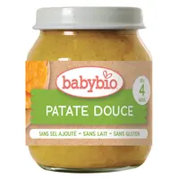 BABYBIO Sladké brambory BIO 4m+ 130 g