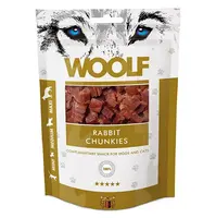 WOOLF Rabbit chunkies pochoutka pro psy a kočky 100 g