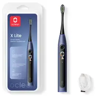 OCLEAN X Lite Dark Blue Sonický kartáček tmavě modrý 1 kus, poškozený obal