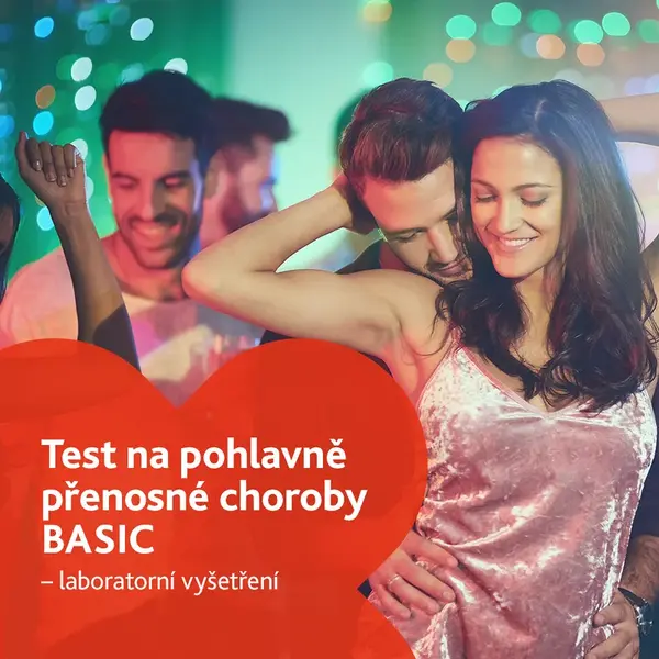 Test na pohlavně přenosné choroby BASIC - laboratorní vyšetření