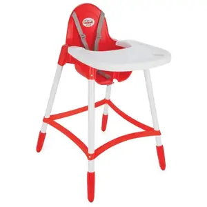 Židlička dětská vysoká Star červená
