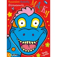Karnevalové škrabošky - Dinosauři