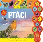 Ptáci - 10 zvukových tlačítek (poškozené)