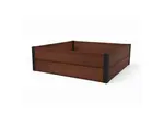 Vyvýšený záhon KETER Maple Square Brown