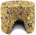 HAMSTAKE Domek bylinkový s květy/velký 22 x 18 cm/díra 7,5 cm