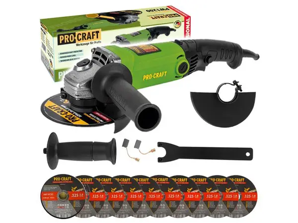 Bruska úhlová PROCRAFT PW1200