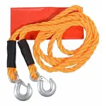 Lano tažné 3000kg s karabinami COMPASS 01232