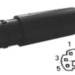 Zdířka MINI DIN  6kolík kabel
