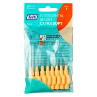 TEPE Mezizubní kartáčky Extra Soft oranžové 0,45 mm v sáčku 8 ks