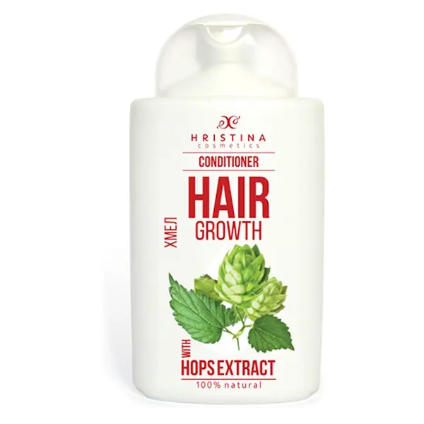 HRISTINA Přírodní kondicionér na vlasy Chmel pro růst vlasů 200 ml