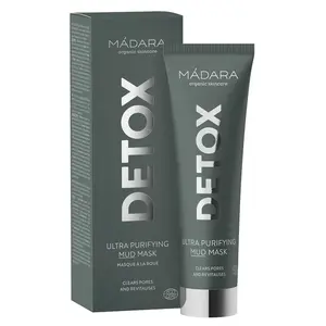 MÁDARA DETOX Čisticí pleťová maska s bahnem 60 ml