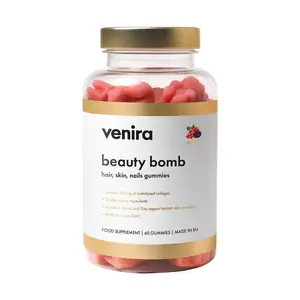 VENIRA Beauty bomb hair, skin, nails gummies lesní plody 60 kusů