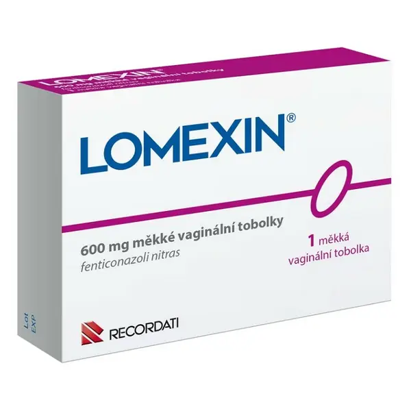 LOMEXIN 600mg vaginální tobolka 1 kus