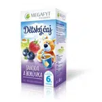 MEGAFYT Dětský čaj jahoda a borůvka 20 x 2 g