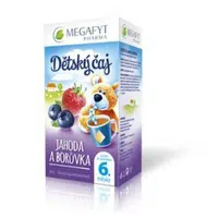 MEGAFYT Dětský čaj jahoda a borůvka 20 x 2 g