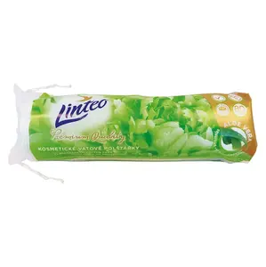 LINTEO Premium Vatové polštářky Aloe Vera 80 ks