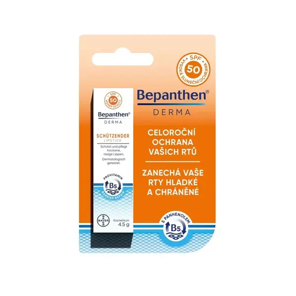 BEPANTHEN Derma balzám na rty SPF50 4.5 g