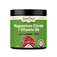 GREENFOOD NUTRITION Magnesium Citrate+Vitamin B6 juicy raspberry 150 g