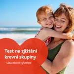 Test na zjištění krevní skupiny - laboratorní vyšetření