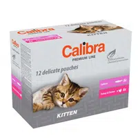 CALIBRA Premium Line Kitten multipack kapsičky pro koťata 12 x 100 g
