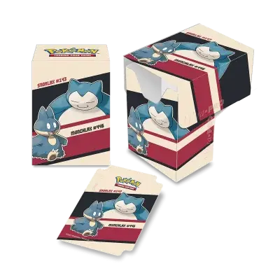 Pokémon UP: GS Snorlax Munchlax - Deck Box krabička na 75 ka