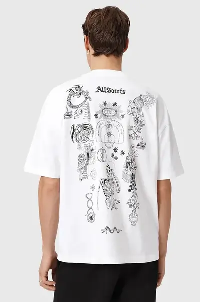 AllSaints  Bavlněné tričko  TERRA