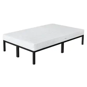 ML-DESIGN KOVOVÁ POSTEL 120x200 cm černá s matrací