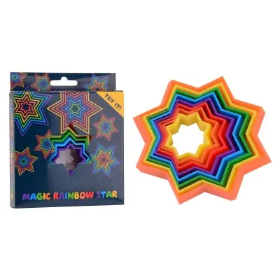 Magické plastové hvězdičky