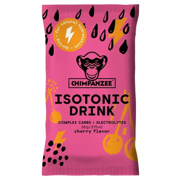 CHIMPANZEE  Isotonic drink wild cherry rozpustný nápoj 30 g