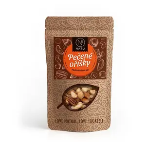 NATU Pečené oříšky s medem a solí 200 g