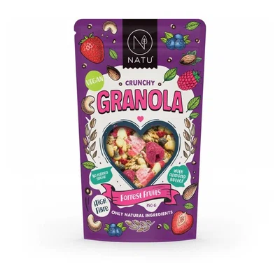 NATU Granola Lesní plody 350 g