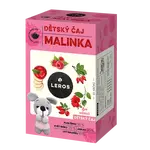 LEROS Dětský čaj malinka 20 sáčků