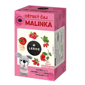 LEROS Dětský čaj malinka 20 sáčků